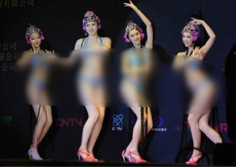 比基尼混搭國粹京劇組圖：比基尼京劇是創(chuàng)新還是糟蹋國粹