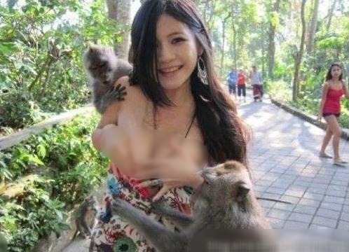 盤點(diǎn)胸前被“扒光”事件:喂奶姐、猴抓妹、張柏芝照片