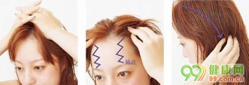 秀發(fā)護(hù)理:頭皮按摩步驟圖解,頭部按摩手法