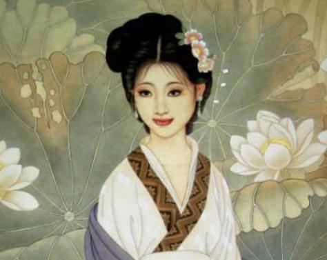 古代四大美女復(fù)原圖排行 水中的魚(yú)兒看到西施的美貌驚艷得忘記游水