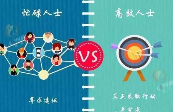 13張圖告訴你瞎忙族和高效人士的區(qū)別