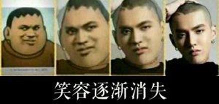 笑容漸漸消失是什么意思?網(wǎng)友惡搞“吳亦凡胖虎笑容漸漸消失”表情包