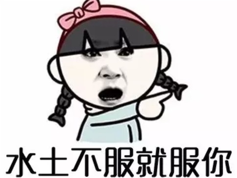 水土不服就服你是什么意思 老奶奶都不扶就服你的含義