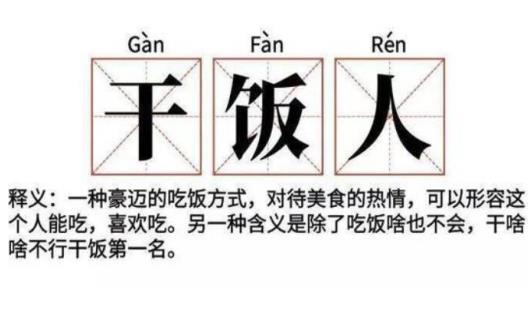 2021年十大熱詞排名,干飯人、尾款人都是熱門網絡流行詞語