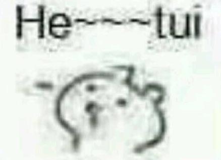 he~~~tui什么意思?he tui怎么懟回去?反擊he tui吐痰吐口水表情