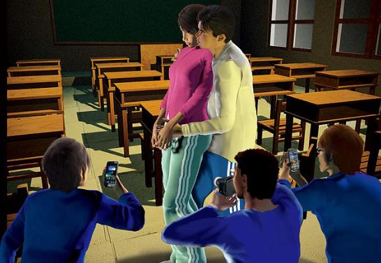 臺(tái)灣15歲情侶教室當(dāng)眾做愛(ài)，不雅照片瘋傳校園，尼瑪，碉堡了