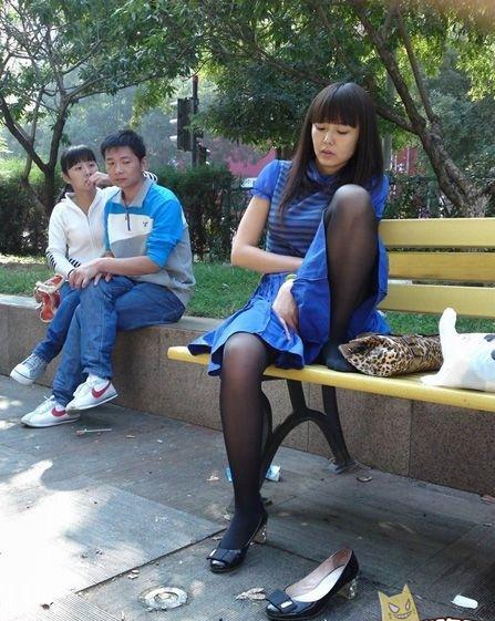 這三人構(gòu)成了一幅奇妙的風(fēng)景，誰看懂了？