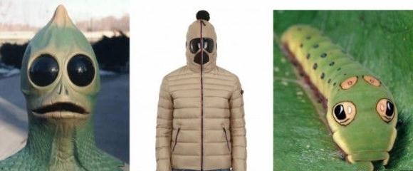 谷歌(Google)牌羽絨服Cosplay，實(shí)為頁面有Goggle字樣鬧烏龍