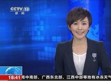 盤點央視主持出糗時刻組圖：歐陽夏丹透視裝露黑內(nèi)衣