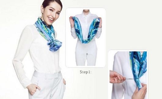寒風(fēng)來襲絲巾的圍法你都會(huì)嗎？