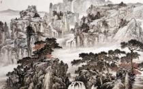 當(dāng)代畫家林德坤藝術(shù)鑒賞：過雨看松色，隨山到水源